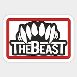 the beast Sticker